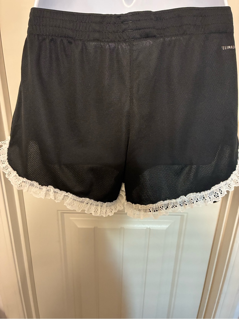 Adidas Athletic Shorts Lace Trim and Side Shorts - Picture 4 of 6